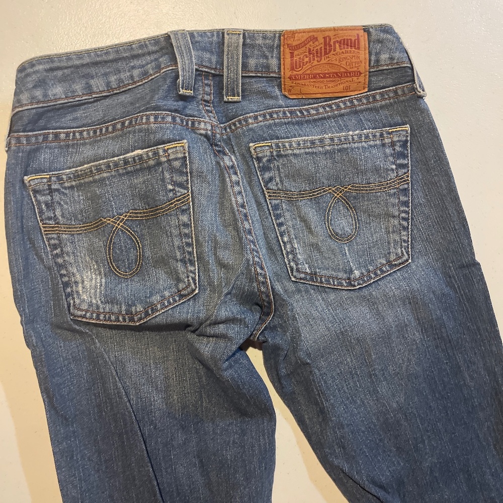 Tall Straight Legged Lucky Brand Jeans